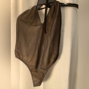 New Dress the Population cosmopolitan Bridgette halter bodysuit. Size medium.